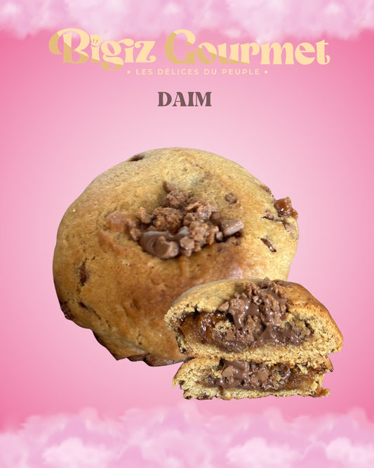 Cookie Daim - Éclats de Caramel Craquant | Bigiz Gourmet