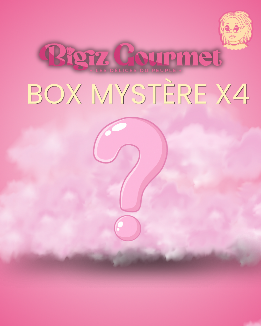 Box Mystère de 4 cookies artisanaux sélection du chef Bigiz Gourmet Dreux